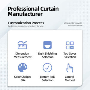 Stores enrouleurs motorisés avec contrôle WiFi, nouvelle conception, <span class=keywords><strong>anti</strong></span>-UV, occultants, isolants thermiques, en polyester, pour l'école - Product Image 5