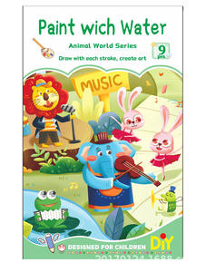 Offres Spéciales jouets éducatifs activité eau avec couleurs <span class=keywords><strong>dessin</strong></span> livre impression avec Palette pour enfants enfants - Product Image 3