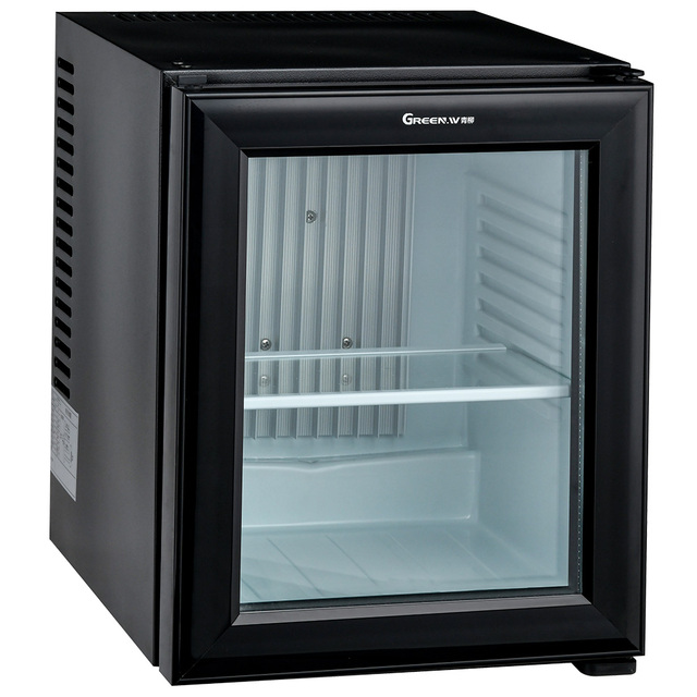 Customized Portable Small Beverage Small Refrigerator, Hotel Mini Glass Home Refrigerator