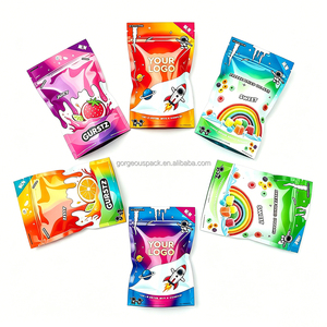 Customized Resealable Zipper Smell Proof Freeze Dried Gummy Candy Cake <b>Bread</b> Spices Powder Stand up Pouch Doypack <b>Bag</b> Mylar <b>Bag</b> - Product Image 5