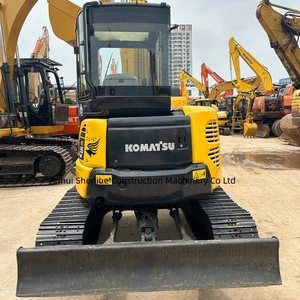 Mini-excavatrice sur chenilles d'occasion Komatsu PC55 de 5 tonnes du Japon, modèle PC55MR, avec certification EPA - Product Image 4