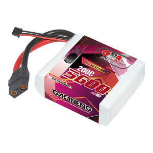Batería LiPo GNB GAONENG 5600mah 2S 7.4V 200C XT90 RC, Paquete Flexible para Carreras de Drag, Alto Rendimiento, Alta Velocidad, Carreras de Autos RC - Product Image 1