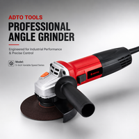 Meuleuse d'angle ADTO 720W, 5 pouces, électrique, filaire, pour la découpe et le meulage du métal, pour atelier industriel, acier, acier inoxydable