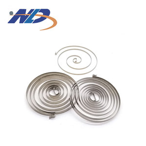 Tùy chỉnh nạp liên hệ với 301 thép không gỉ Clip xoắn ốc cuộn dây kim loại lò xo phẳng - Product Image 1