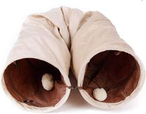 Zyzpet Inklapbare Pet Crinkle <span class=keywords><strong>Tunnel</strong></span> Puppy Kitty <span class=keywords><strong>Tunnel</strong></span> Met Bal Huisdier Spelen Tube <span class=keywords><strong>Tunnel</strong></span> Speelgoed Voor Konijnen Kittens - Product Image 3