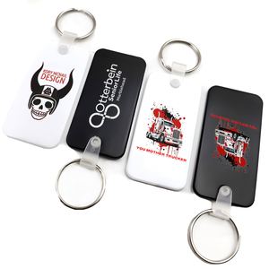 <b>Custom</b> Plastic Hotel <b>Keychain</b>, Durable Promotional Plastic Key Holder, Wedding Favors, Tradeshow Gift Away, Brand Promotion - Product Image 5