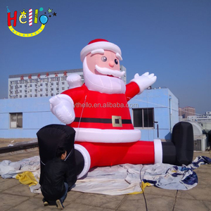 <span class=keywords><strong>1</strong></span>:<span class=keywords><strong>1</strong></span> OEM oturan dev şişme <span class=keywords><strong>Santa</strong></span> baba OEM düşük fiyat şişme dev noel baba