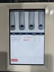 Medidor de Punto de Fusión por Video GM30/Probador de Punto de Fusión Económico - Product Image 2