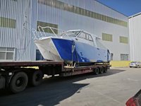 Yacht de luxe de 8,8 m/29 pieds, catamaran en aluminium, bateau de pêche avec moteur de 500 à 700 CV, stable pour les loisirs et les excursions, homologué CE