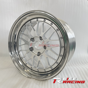Jantes en alliage forgé RISE Custom 6061 légères, 2 pièces, 5x112 5x120, nouvelles, en aluminium, PCD 98 mm pour LM Lemans - Product Image 1