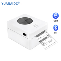 Printer Label Termal Portabel Nirkabel USB BT 110mm 4 Inci Berkualitas Tinggi untuk Ponsel Android