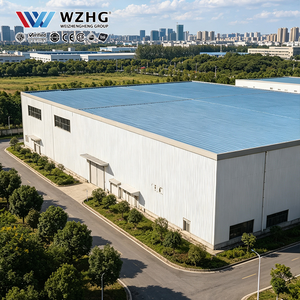 Prefabricated Food Safe Rated Central Kitchen Catering Plant Steel Structure Workshop Supplier Custom Rigid <b>Hub</b> - Product Image 1