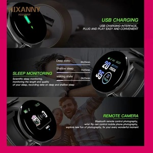 Smartwatch D18 con Monitoraggio della Frequenza Cardiaca, del Sonno e della Pressione Sanguigna, Braccialetto Fitness Digitale per Uomini e Donne - Product Image 5