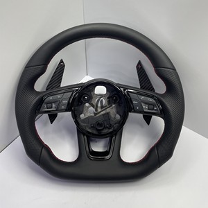 Volant en fibre de carbone sur mesure pour <span class=keywords><strong>Audi</strong></span> <span class=keywords><strong>RS</strong></span> A3 A4 A5 A6 C7 B8 R8 S3 S4 S5 <span class=keywords><strong>Q3</strong></span> Q5 Q7 A7 S7 TT RS3 RS5 RS6 RS7 B9 - Product Image 1