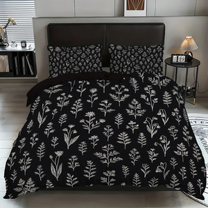 Juego de Funda Nórdica Personalizable de Tres Piezas con Estampado Digital, Fundas de Almohada Cepilladas, Textiles para el Hogar, Comercio Exterior - Product Image 1