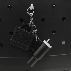 <span class=keywords><strong>Mini</strong></span> bolso <span class=keywords><strong>con</strong></span> <span class=keywords><strong>Mini</strong></span> taza llavero Combo para mujer accesorio de almacenamiento práctico para llaves/bálsamo labial lindo <span class=keywords><strong>encanto</strong></span> para bolso y bolso de mano - Product Image 6