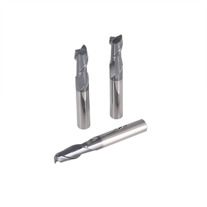 2 Sáo hrc48 rắn Carbide vuông End Mill cho kim loại thép Router bits với giá rẻ - Product Image 1
