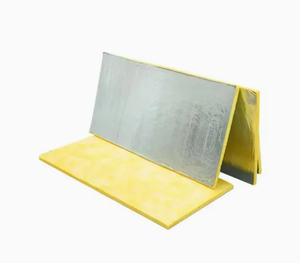 Panel de Lana de Vidrio con Lámina de Aluminio de Alta Calidad, Aislamiento Térmico, Resistente al Agua y al Fuego - Product Image 1