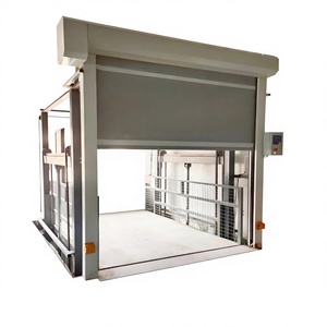 Ascensore per merci a sollevamento semplice per carichi pesanti, per il trasporto di merci intere su carrello da mercato agricolo all'ingrosso - Product Image 1