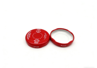 Bouchons métalliques en fer blanc de qualité alimentaire pour bouteilles et bocaux en verre de 43 mm, série boissons et produits laitiers, impression personnalisée, approvisionnement direct usine