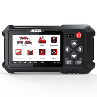 Escáner OBD2 para Motocicletas ANCEL MT500, Herramienta de Diagnóstico Completo del Sistema para Harley, Honda, Yamaha con Más de 30 Funciones de Reinicio, Purga de ABS
