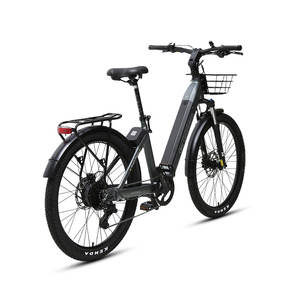 Bicicleta Eléctrica TXED de Carretera, Nuevo Lanzamiento, Cuadro de Aleación de 27.5'', 9 Velocidades, Motor Trasero sin Escobillas de 36V/250W, Bicicleta Urbana Electrónica - Product Image 1