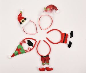 2026 New Style Antlers Christmas Tree <b>Hair</b> <b>Band</b> Santa Snowman Headwear Lovely Hairbands for <b>Girls</b> - Product Image 3