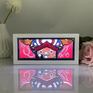 Esports RGB 라이트 박스-헌터 헌터 에디션 기술-주입 된 책상 장식 졸업 기술 선물 나무 프레임 - Product Image 1