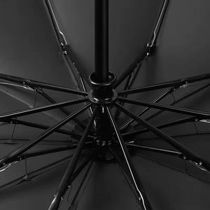 Extroversion 10 Ribs Uv <b>Umbrella</b> <b>Automatic</b> Big with Reflective Edge Rainproof Rustproof and Strong Windproof - Product Image 4