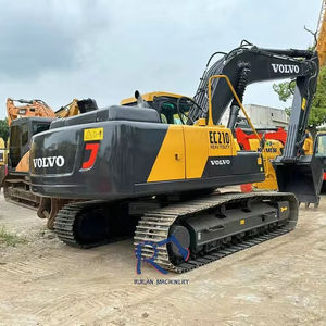 Bonne qualité bon marché prix utilisé excavatrice hydraulique sur chenilles Volvo210 faibles heures de travail pour Volvo - Product Image 2