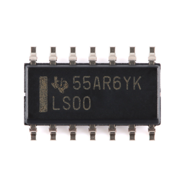 IC GATE NAND 4CH 2-INP 14DIP SN74LS00N