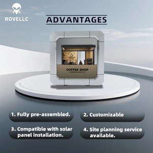 Container in Acciaio a Capsula Spaziale per Uffici, Officine, Palestre e Magazzini - Unità Commerciale Moderna Personalizzabile - Product Image 2