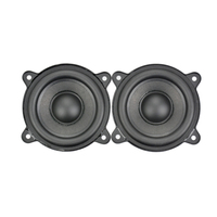 Mini haut-parleur étanche à gamme complète avec aimant NdFeB 1 "trou de montage 30W armoire métallique certifiée CE/FCC/ROHS