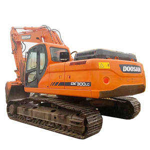 Le prix des pelles sur chenilles d'occasion originales coréennes bon doosan DX300 avec EPA et CE en très bon état peut être négocié - Product Image 1