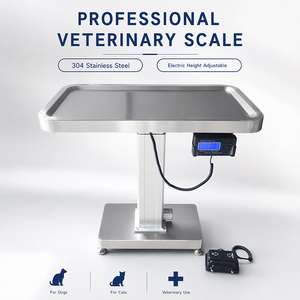 Mesa de Examen Veterinaria Eléctrica Certificada <span class=keywords><strong>para</strong></span> <span class=keywords><strong>Hospital</strong></span> Veterinario, de Acero Inoxidable, Sostenible, con Función de Desinfección - Product Image 3