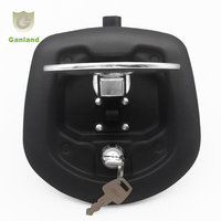 Loquet de compression à poignée en T Ganland Whale Tail, serrure de porte de boîte à outils pour remorque de camping-car, serrure de panneau étanche pour boîte de chargement de camion de camping-car