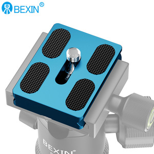 Bixin ขาตั้งกล้อง, จานอะลูมิเนียมอัลลอย PU-50C 60C 70C ซีรีส์ D สำหรับหัวบอลขาตั้ง - Product Image 3