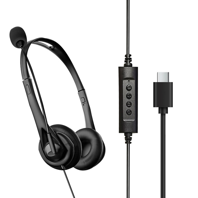 Auriculares Alambricos Fones De Ouvido De Telefone Casque Modulable Call Center Headphones Over Head Wholesale Headset With Wire