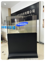 Pantalla Táctil OLED Transparente de 30, 55 y 77 Pulgadas para Señalización Digital, Exhibición en Escaparates y Publicidad