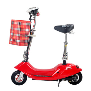Yang Yang Electric Scooter 25Km H Hour Foldable Portable For Adults With Seat And <b>Cow</b> Pattern Design - Product Image 5