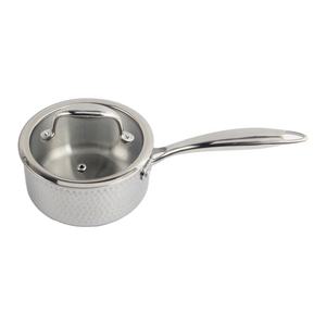 Casserole en acier inoxydable tri-couches avec couvercle - Product Image 2