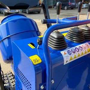 Tout Nouveau Petit Mini Malaxeur à Béton Autochargeur, Mini Dumper sur Chenilles, Malaxeur à Ciment Mobile - Product Image 5