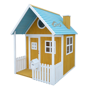 <span class=keywords><strong>Casetta</strong></span> da Gioco <span class=keywords><strong>in</strong></span> <span class=keywords><strong>Legno</strong></span> per <span class=keywords><strong>Bambini</strong></span> dell'Asilo per Esterni nel Parco Giochi - Product Image 2