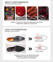 Nouveaux styles mode hommes mocassins chaussures classique pur crocodile turc chaussures hommes jolies zapators fantaisie alligator chaussures formelles hommes
