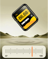 Reproductor MP3 Digital Mini con Clip BENJIE, Pantalla IPS de 2.01 Pulgadas, Libro Electrónico, Grabadora de Voz y Video Portátil, Radio FM para 5.4