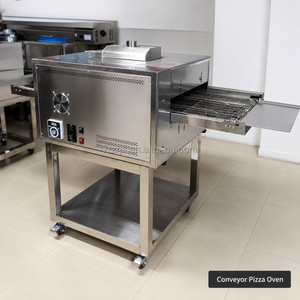 Horno de <span class=keywords><strong>Pizza</strong></span> Eléctrico Comercial con Cinta Transportadora para Tiendas - Product Image 2