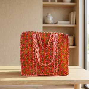Sac fourre-tout bohème en velours matelassé, couleur unie, grande capacité, ouverture par le haut, fermeture éclair, doublure en coton, pour l'été et la plage, pour femme - Product Image 4