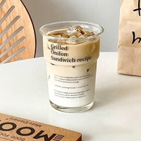 Gobelets à café empilables personnalisés avec impression de lettres, gobelets réutilisables pour café, boissons chaudes ou froides, latte, eau