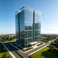 Bâtiment préfabriqué, immeuble d'appartements en structure acier préfabriquée avec une bonne isolation, bâtiment en structure acier
