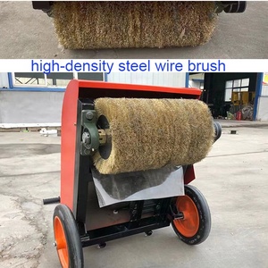 Camion antirouille à poussée manuelle avec brosse métallique en laiton machine à polir pour tôles d'acier et tôle antirouille en fer - Product Image 5